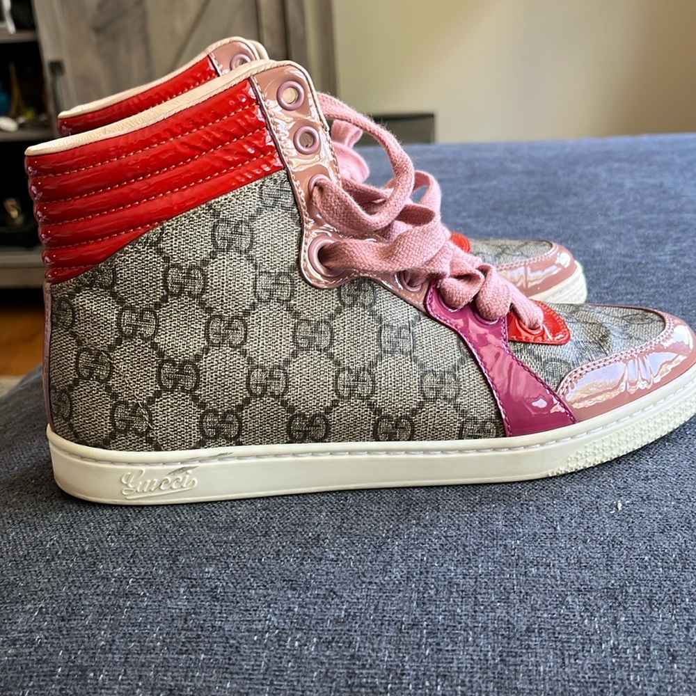 High top Gucci authentic sneakers size size 6 (36)